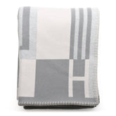 Wool Cashmere Ithaque Blanket Gris Perle