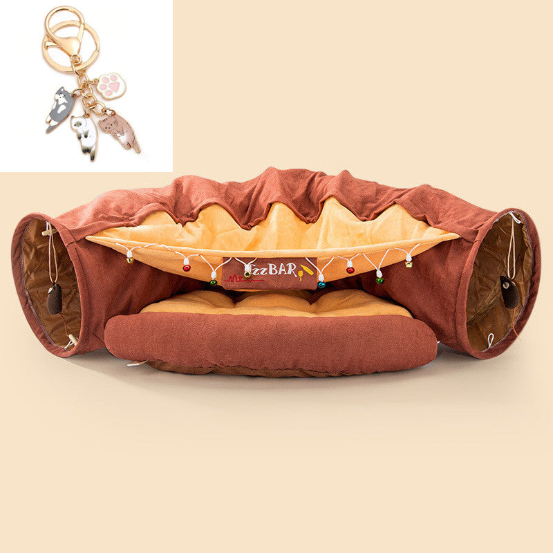 Collapsible Cat Tunnel | Foldable, Durable, Indoor & Outdoor Play Toy