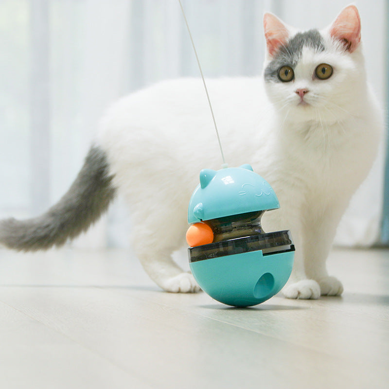 Cat Leak Food Ball Cat Toy Track Ball