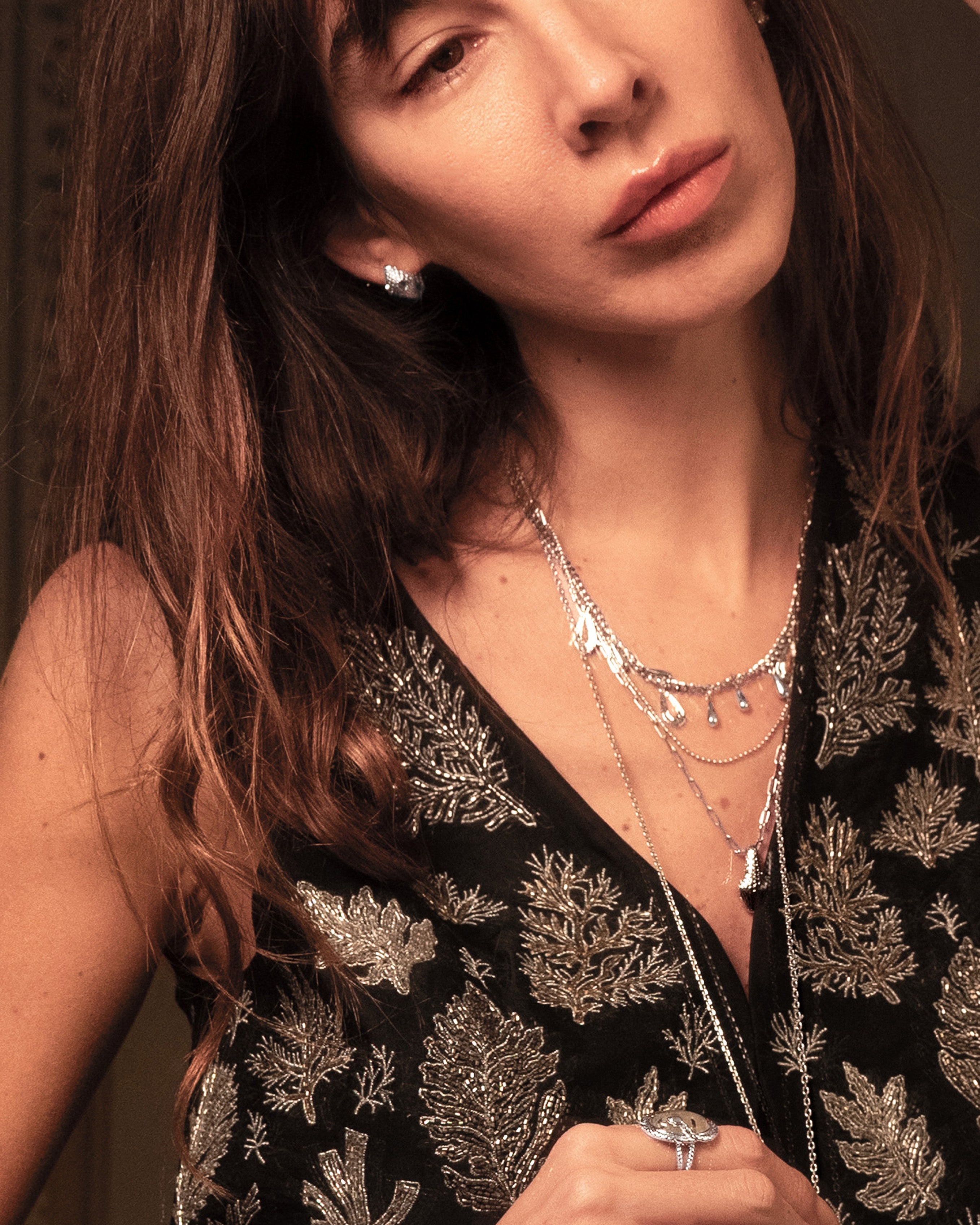 Halo Hoop Earrings