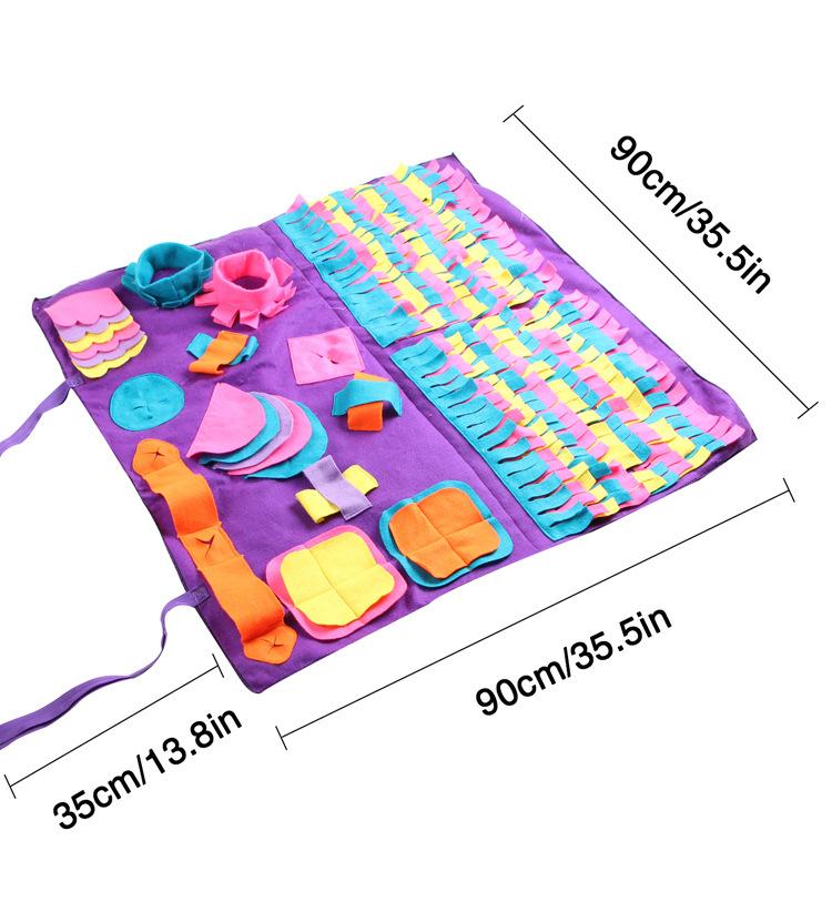 Dog Sniffing Puzzle Mat ( Ultimate Boredom Buster For your Dog