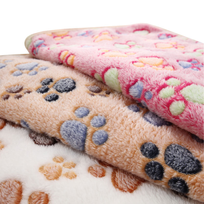Pet blanket coral suede kennel kitty blanket