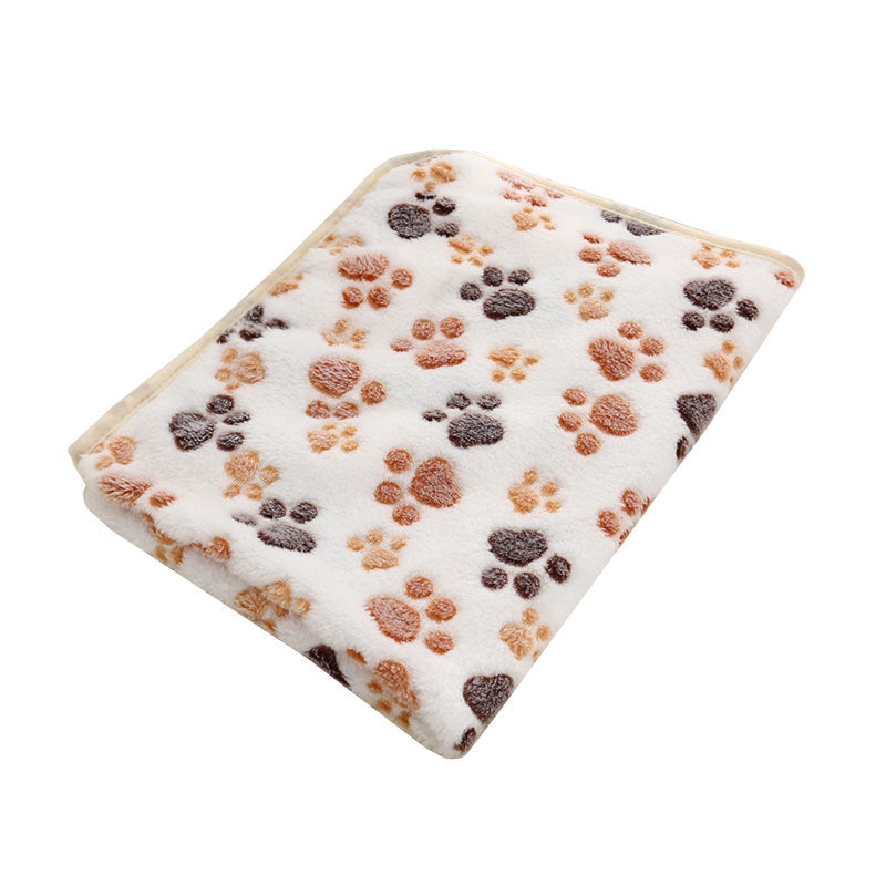 Pet blanket coral suede kennel kitty blanket
