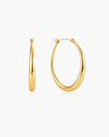 Sloane Hoop Earrings in Gold