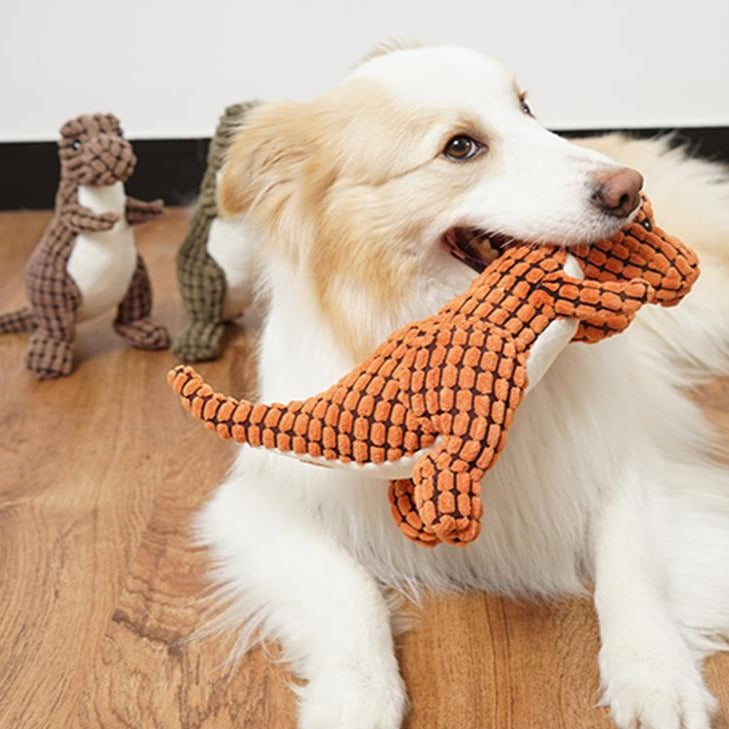 Dinosaur Squeaky ToysBite-resistant Pet Dog Chew