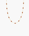 Carnelian Stone Beaded Necklace