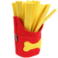 Dogs Toy French Fries Grinding Teeth Leaking Training Toy