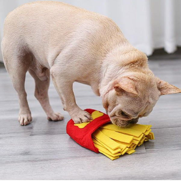 Dogs Toy French Fries Grinding Teeth Leaking Training Toy