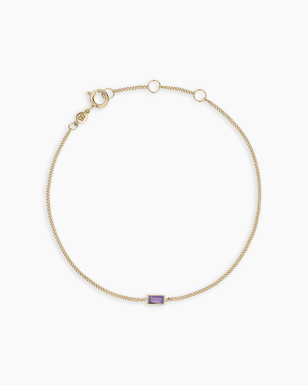 14K Gold Wilder Birthstone Bracelet