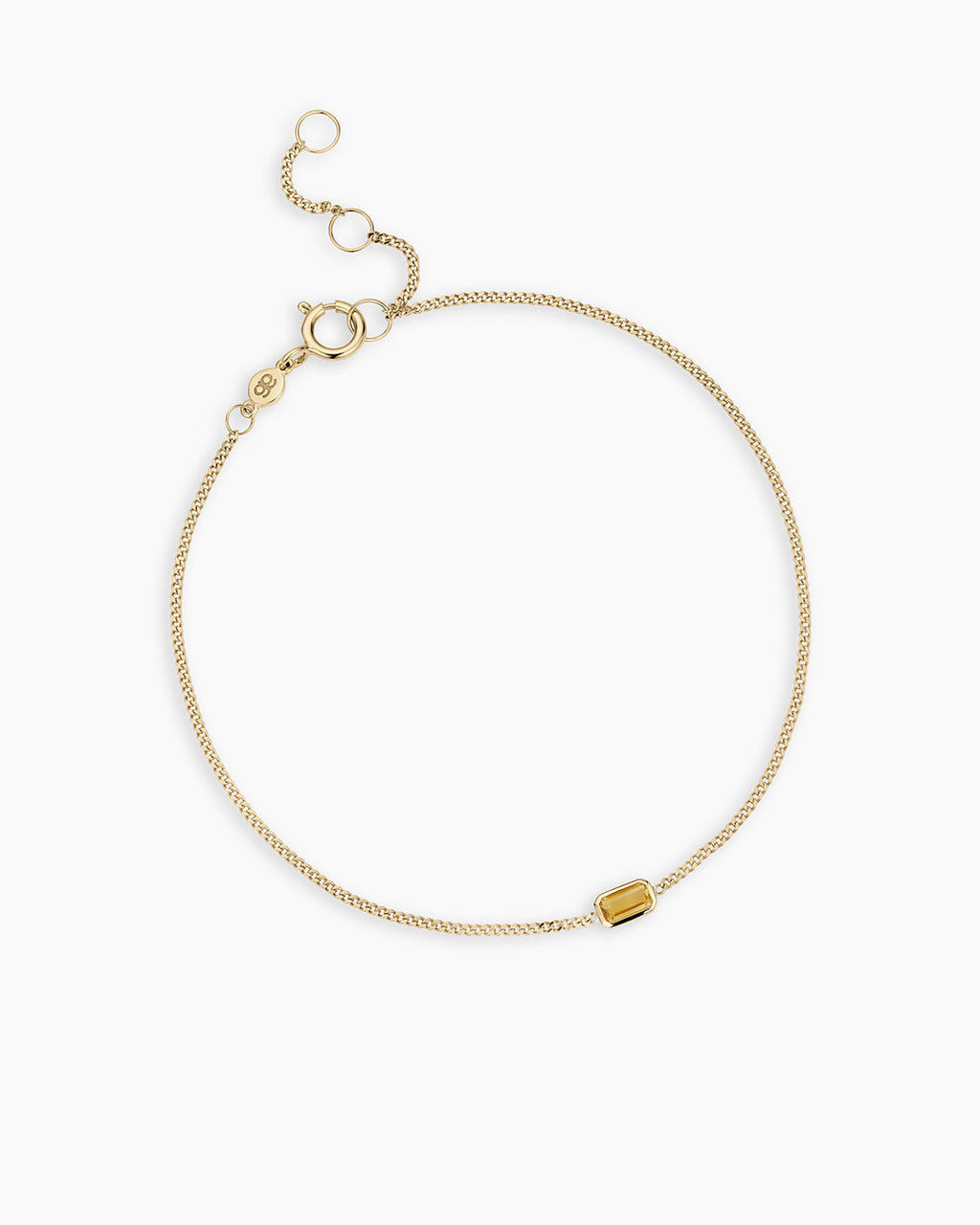 14K Gold Wilder Birthstone Bracelet
