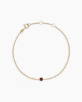 14K Gold Wilder Birthstone Bracelet