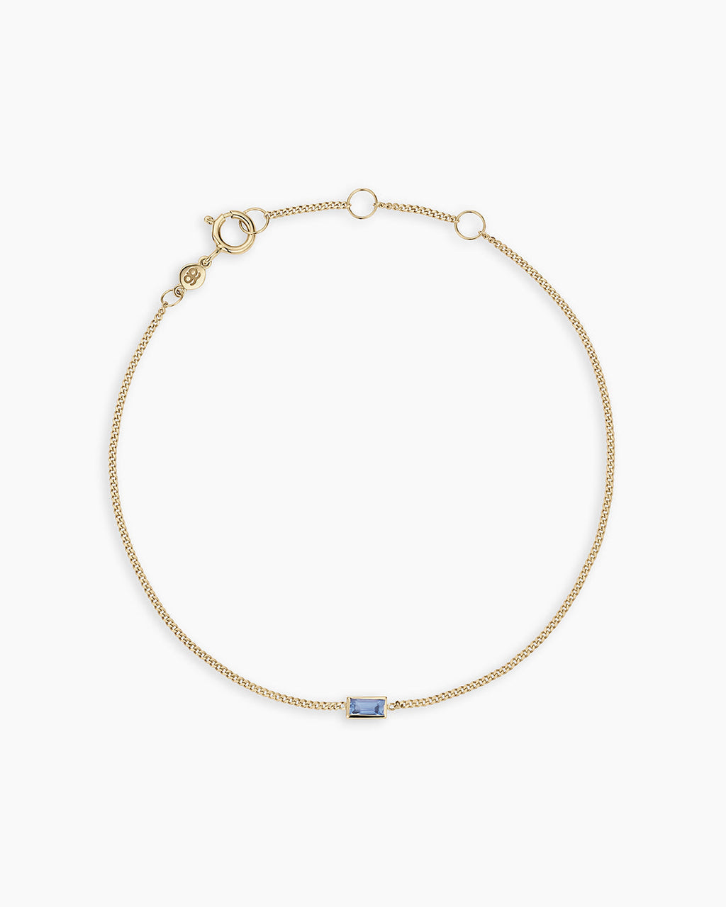 14K Gold Wilder Birthstone Bracelet