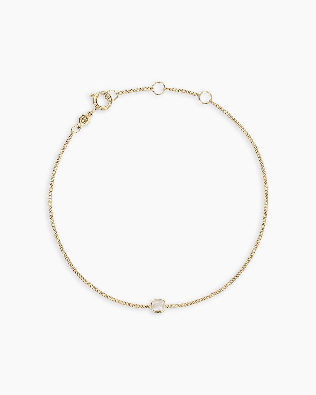 14K Gold Wilder Birthstone Bracelet