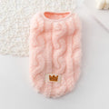 Cute Dog Sweaters For Small Dogs Chihuahua Knit Sleeves Puppy Winter Fleece Harness Clothes Sweater For Cat Warm Puppy Hoodie (XL)