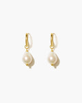 Pearl Hoop Earrings