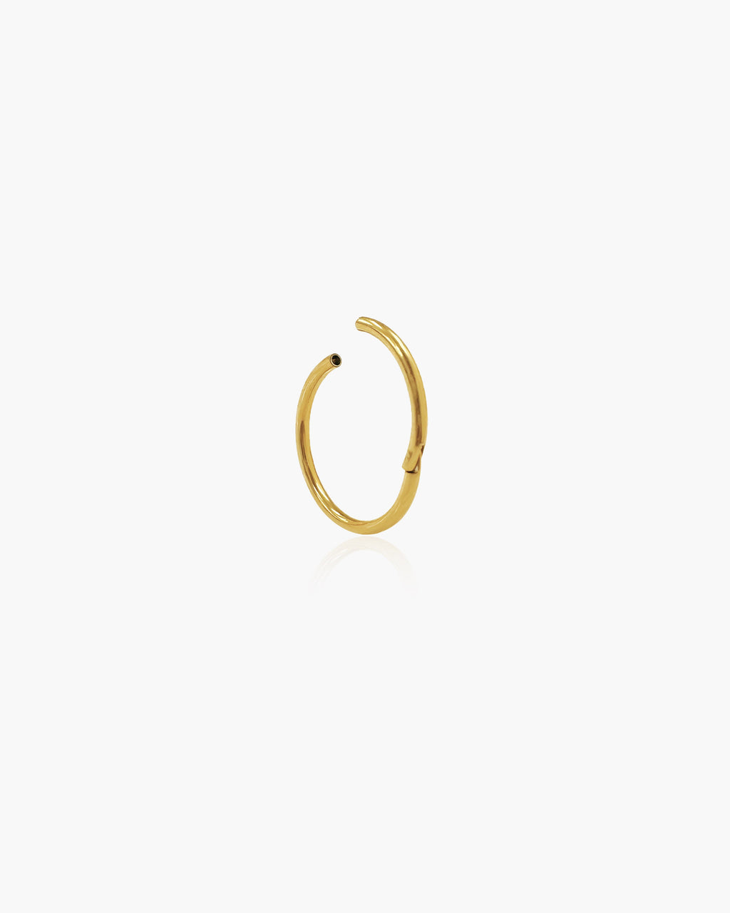 3 Pcs Hoop Helix Earring Set in Gold