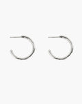 Silver 30mm Endless Hoop Earrings