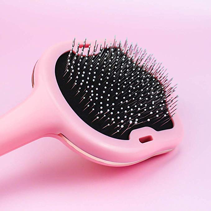 Cat Paw Grooming Comb Undercoat Pin Rake Brush for Pets' Hair Shedding