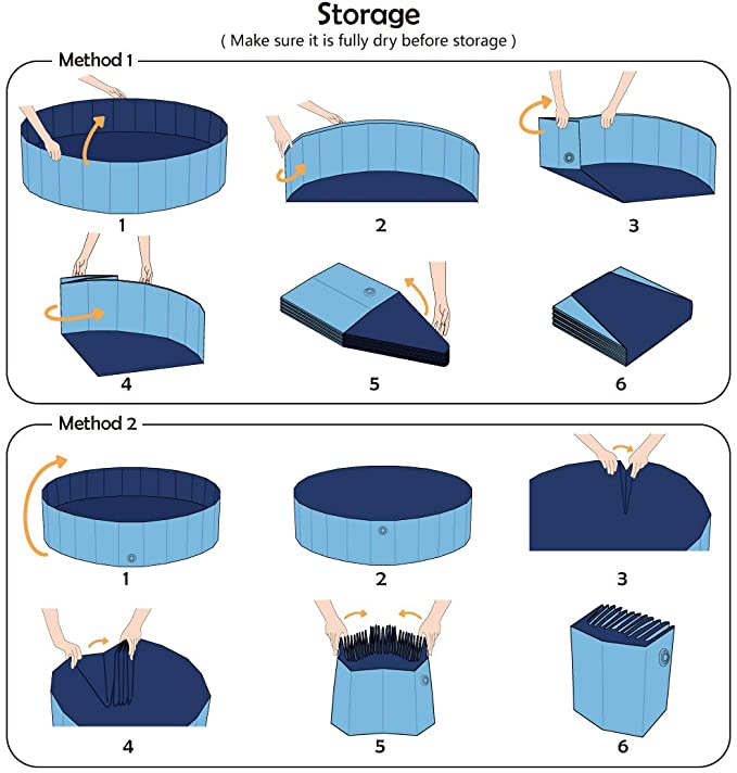 Foldable Dog Bath Pool By Fami Petcare