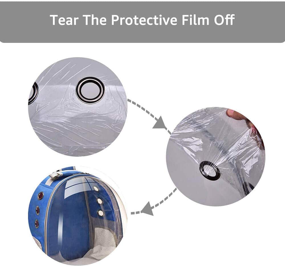 Portable Pet Carrier Backpack With Space Capsule Bubble