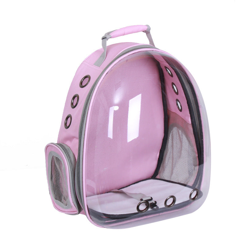 Portable Pet Carrier Backpack With Space Capsule Bubble