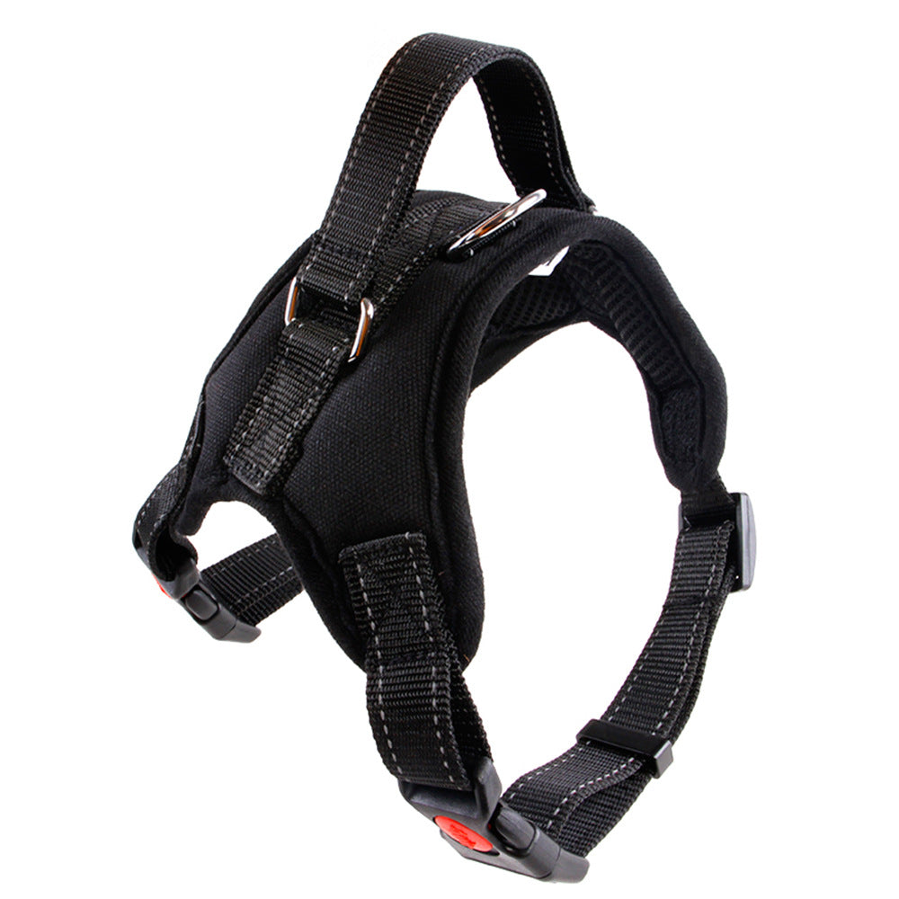 Dog Harness No-Pull Adjustable Outdoor Reflective Pet Vest Easy Control for Small Medium Large Dogs