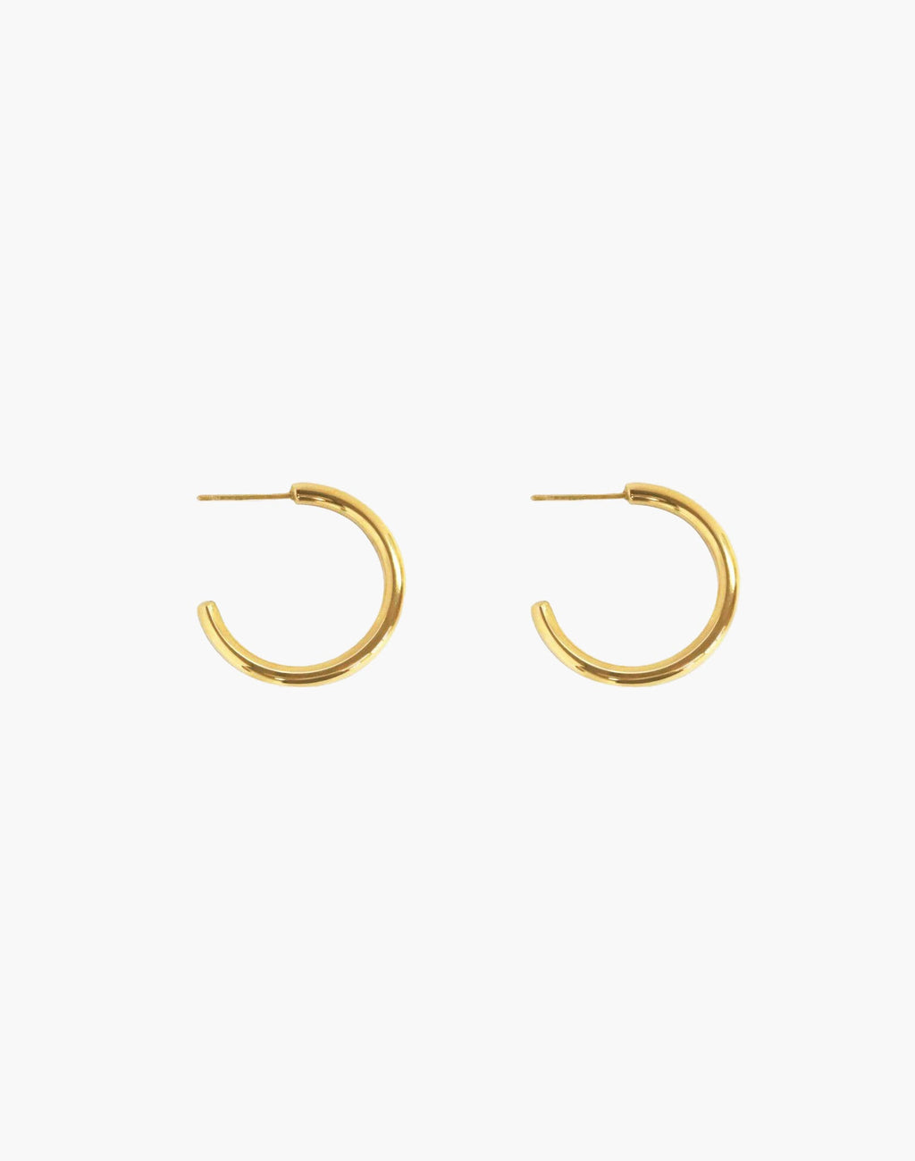 Silver 30mm Endless Hoop Earrings