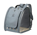 Cat carrier bag transparent pvc large capacity double shoulder backpack