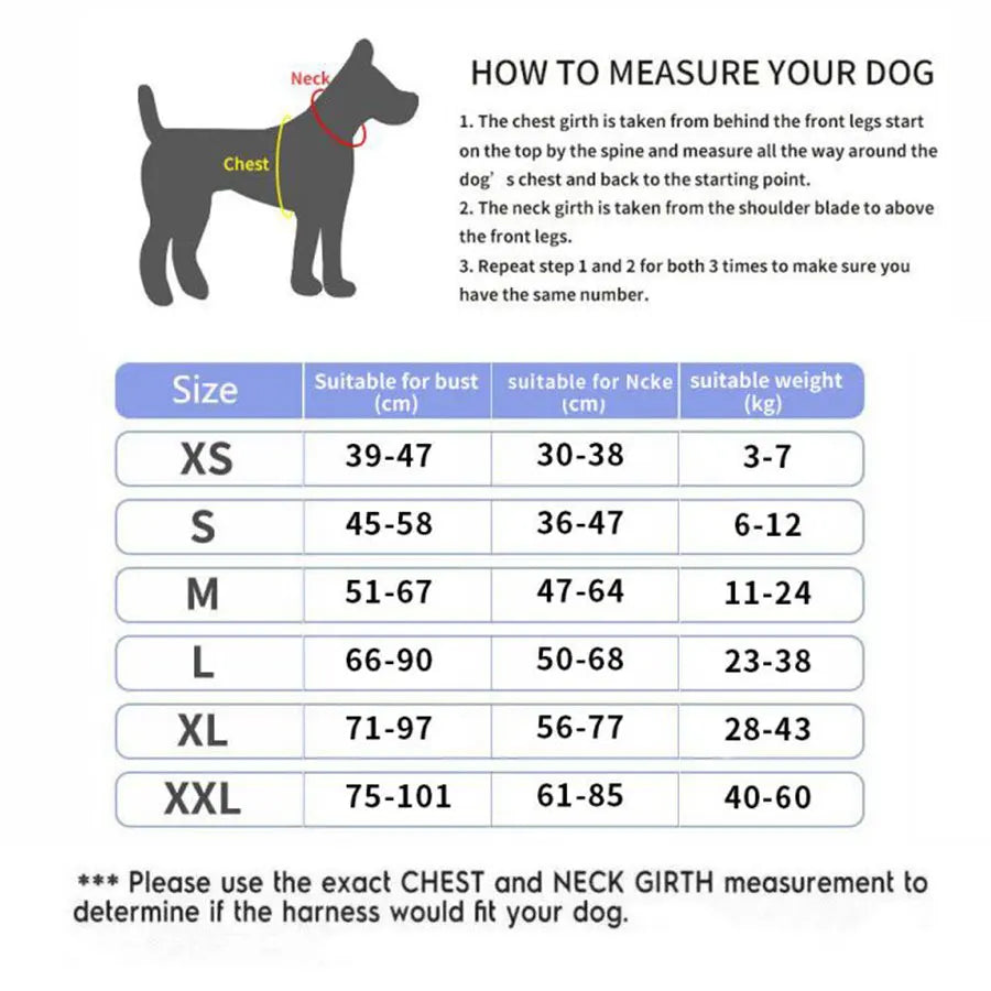 Dog Harness Reflective