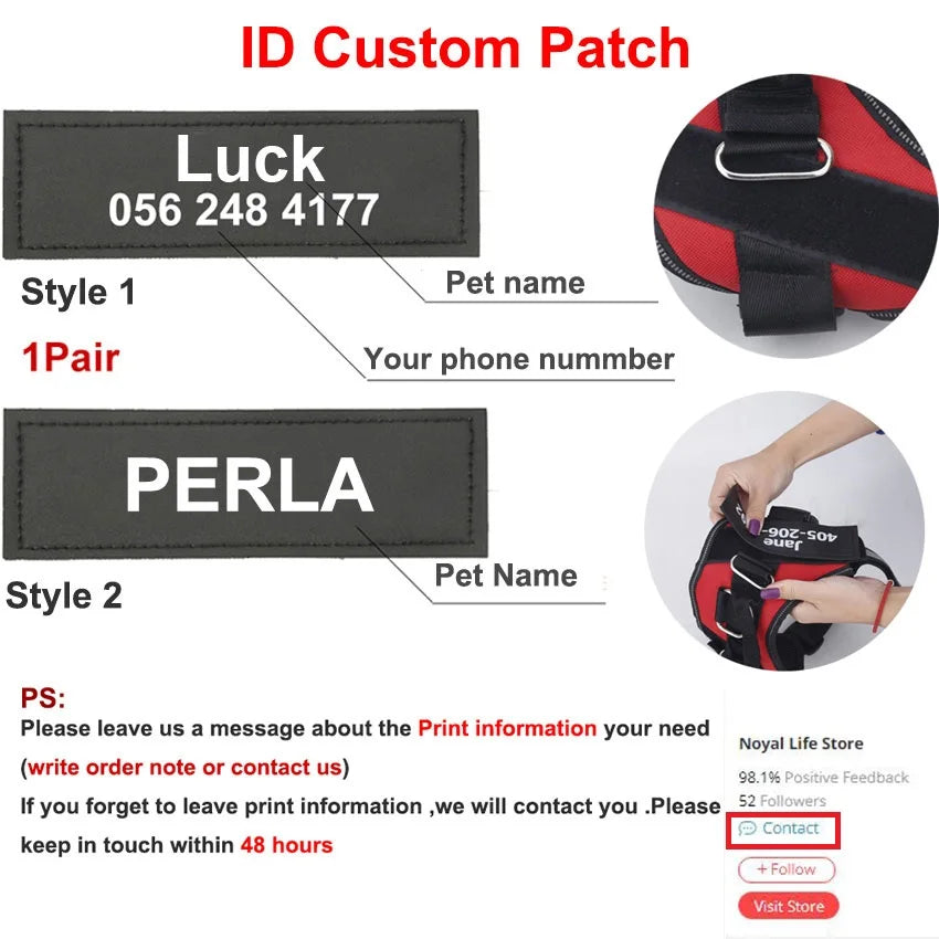 Dog Harness Reflective