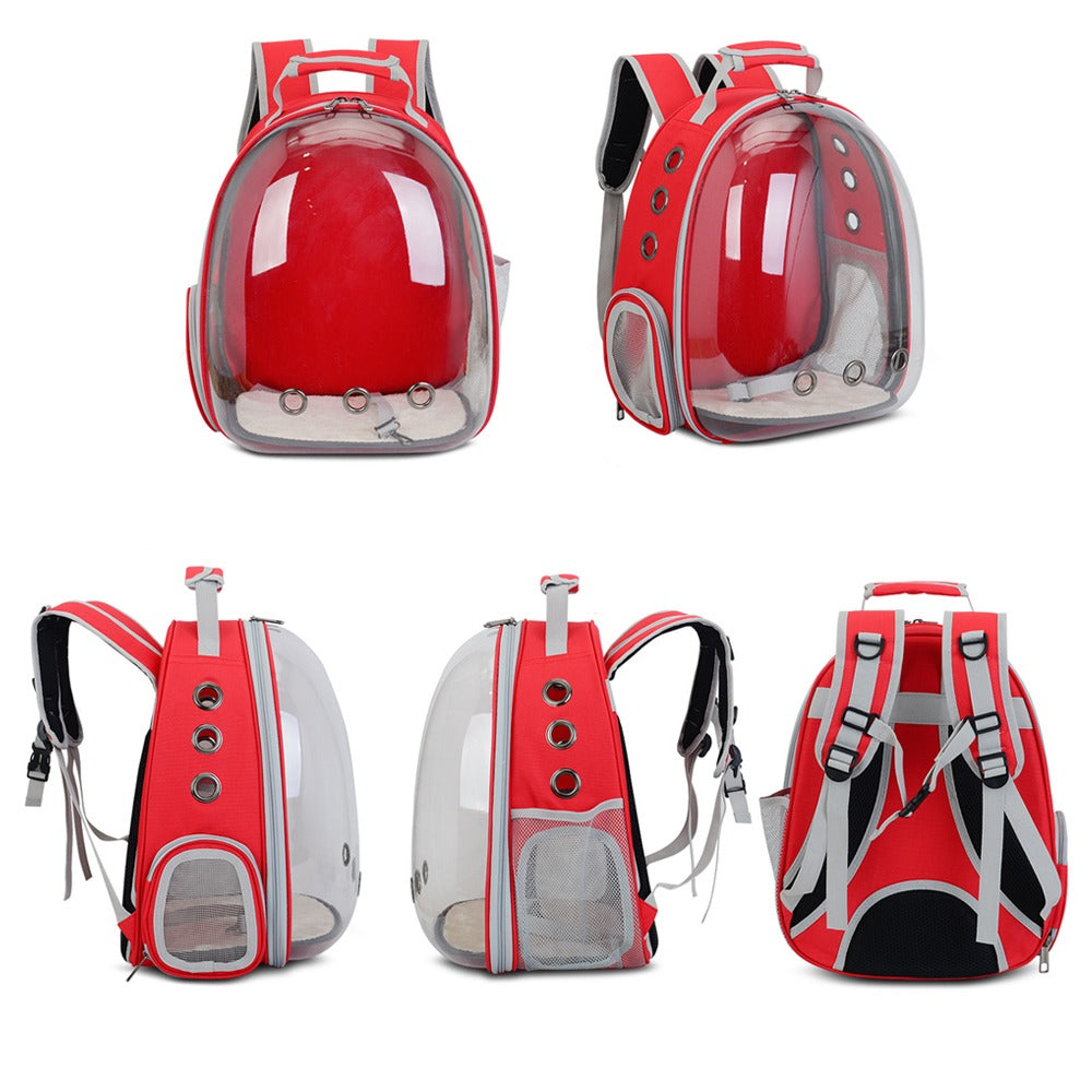 Portable Pet Carrier Backpack With Space Capsule Bubble