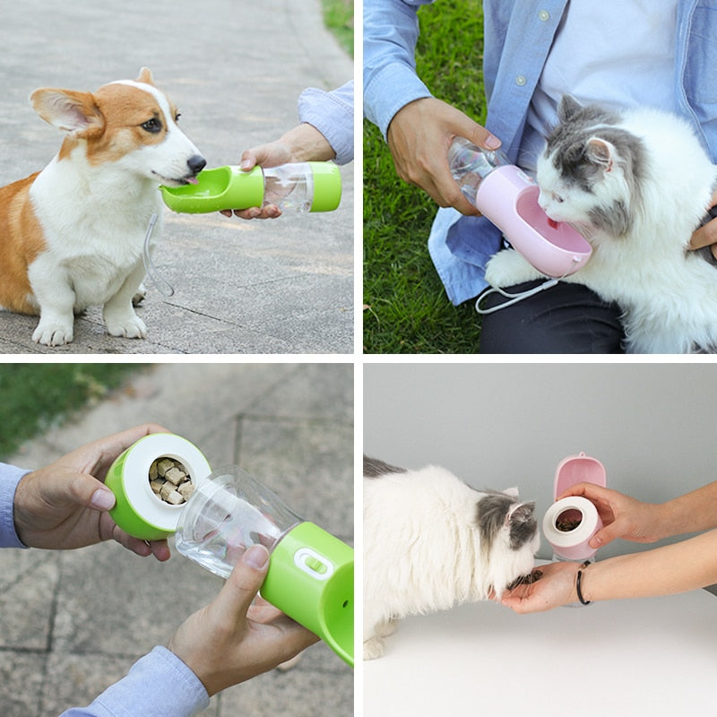 Pet Water Bottle Portable Outdoor Travel Water feeder