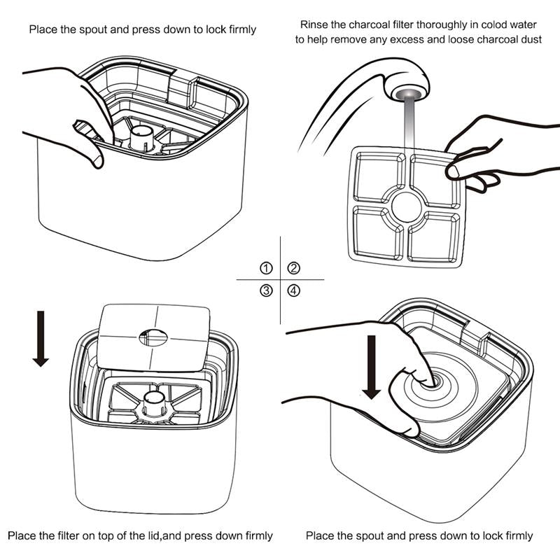 Pet Automatic Water Fountain Dispenser