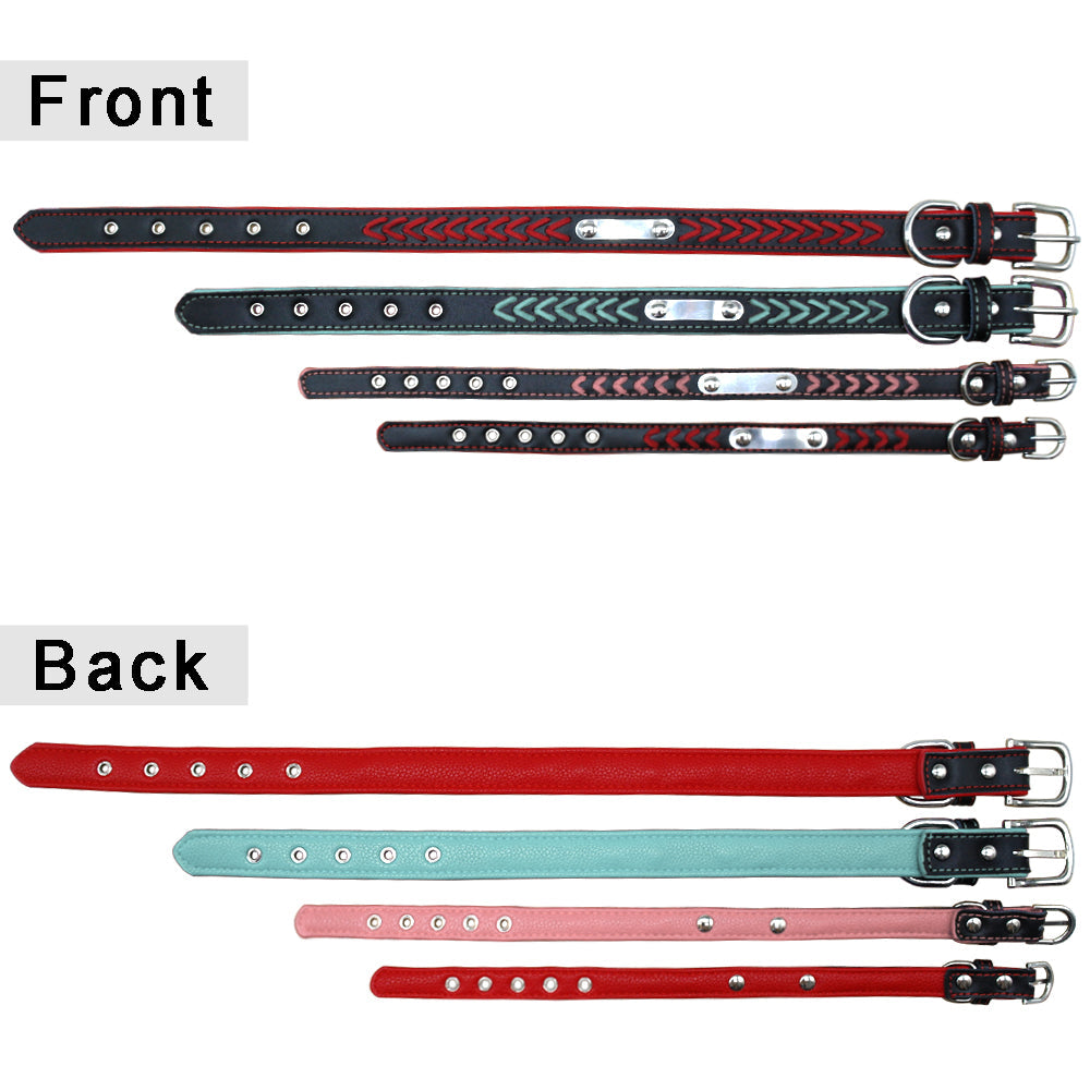 Fami Petcare Personalized Leather Collar