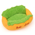 Hot Dog Bed Dog Kennel Mat Warm Soft Bed