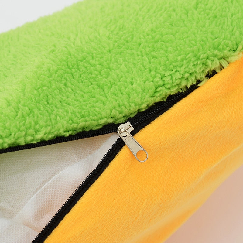 Hot Dog Bed Dog Kennel Mat Warm Soft Bed