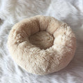 Fuzzy Nest Calming Bed Anti Anxiety Long Plush Pet Bed
