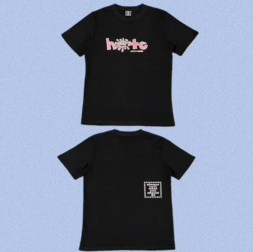 ADWYSD Black Graffiti Graphic Tee
