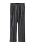 Needles Style Embroidered Butterfly Tonal Stripe Track Pants - Dark Grey