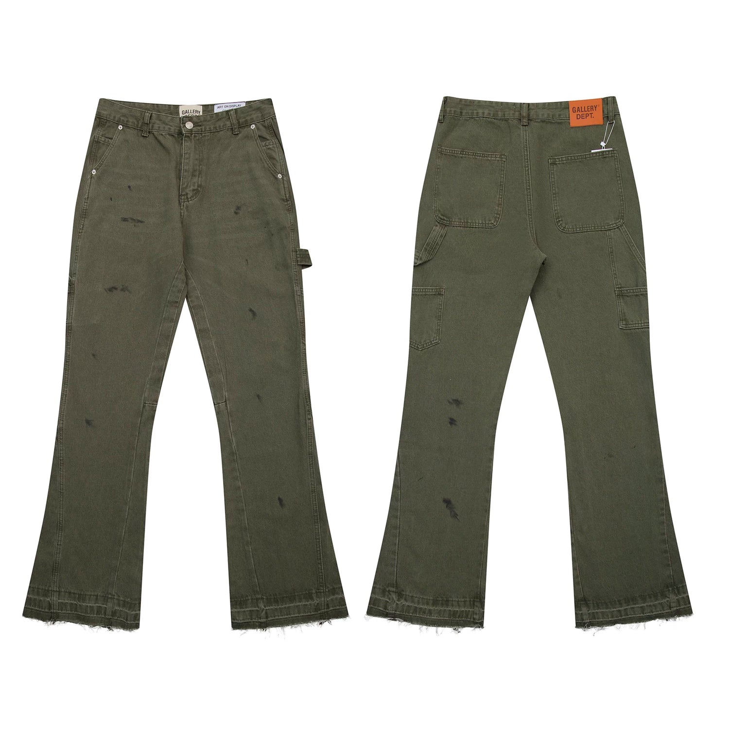 Gallery Dept Olive Green Carpenter Jeans