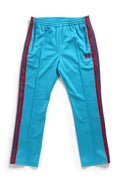 Needles Style Embroidered Butterfly Side-Tape Track Pants - Bright Blue/Red