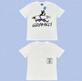 ADWYSD White Surfer Character Print Tee
