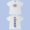 ADWYSD White @ Symbol Double‑Sided Tee