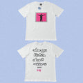 ADWYSD White Pink Figure Frame Tee