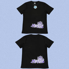 ADWYSD Black Purple Art Print Tee