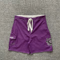 ADWYSD Sunburst Cargo Shorts - Purple