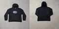 ADWYSD Circular Graphic Hoodie - Black / Purple