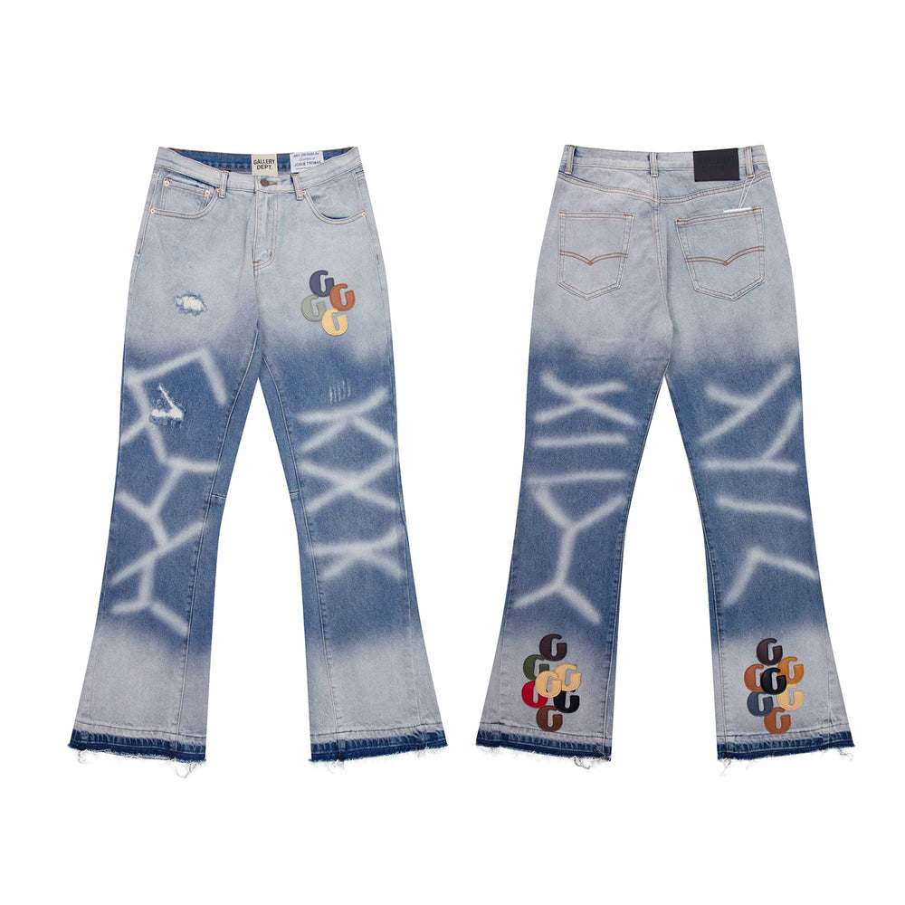 Gallery Dept Gradient Graphic Print Jeans