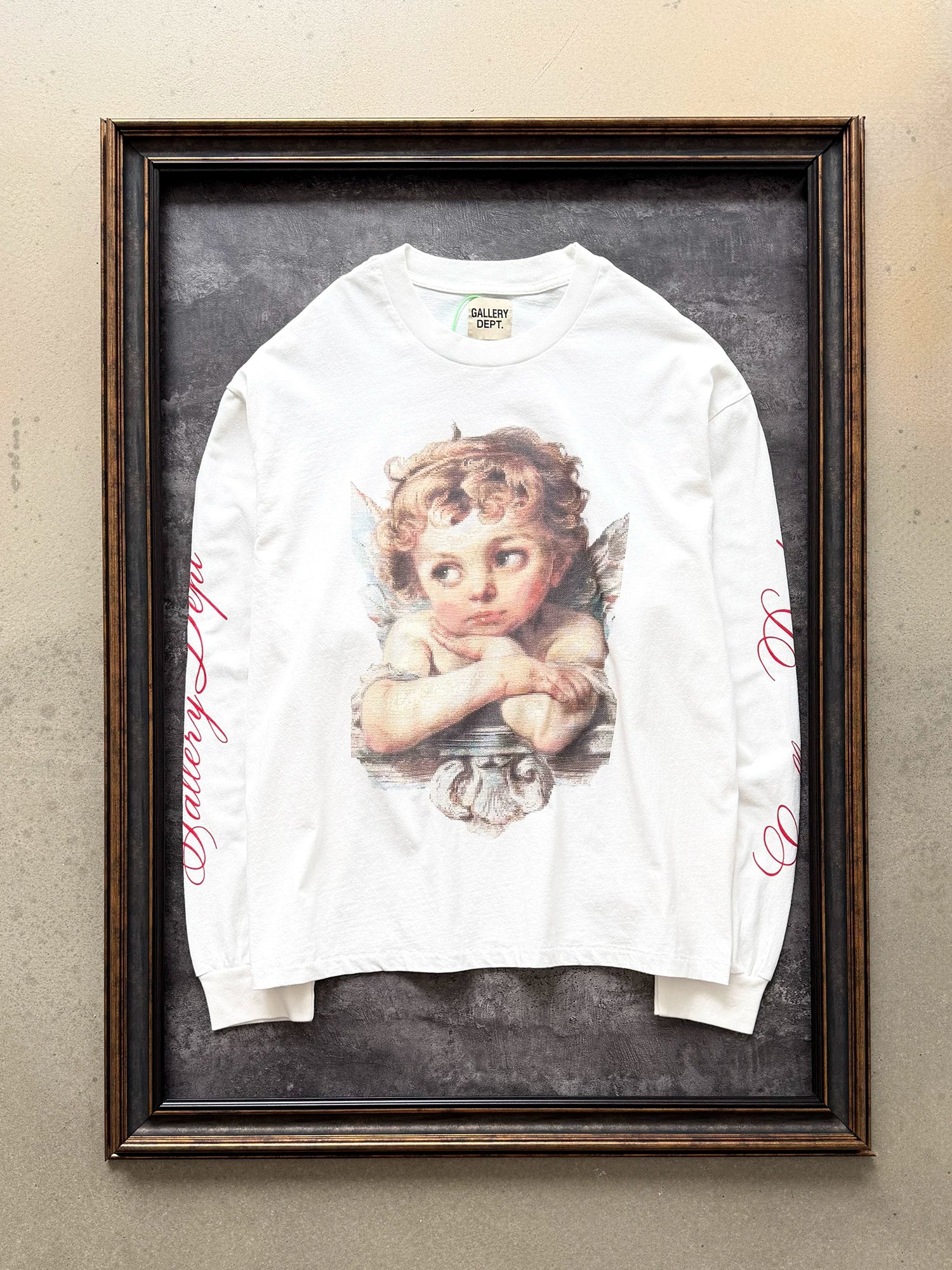Gallery Dept Angel Cherub Long Sleeve Tee
