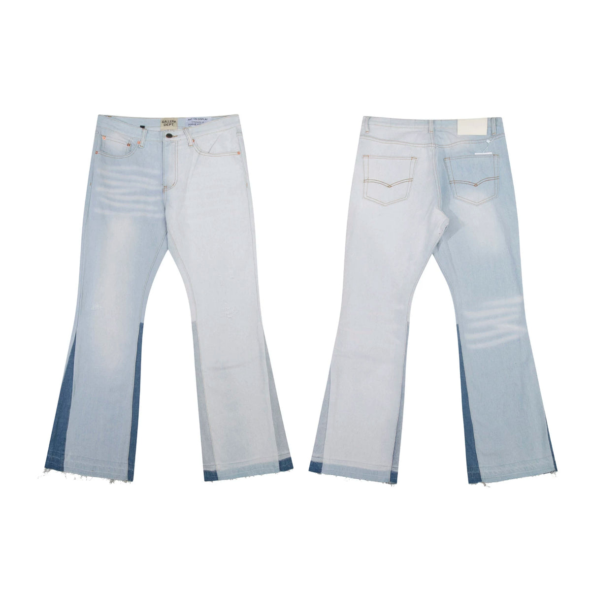 Gallery Dept Light‑Blue Inner‑Panel Flare Jeans